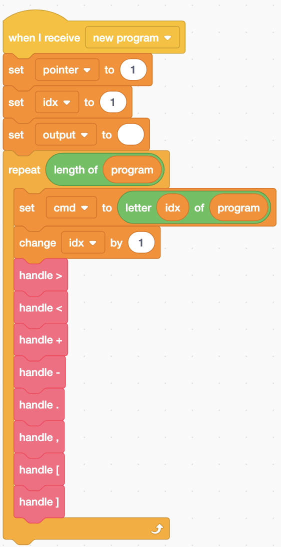 run a program